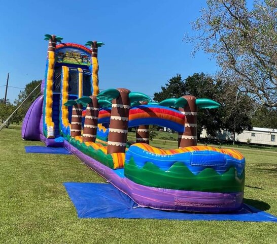bounce house with water slide in Mesa